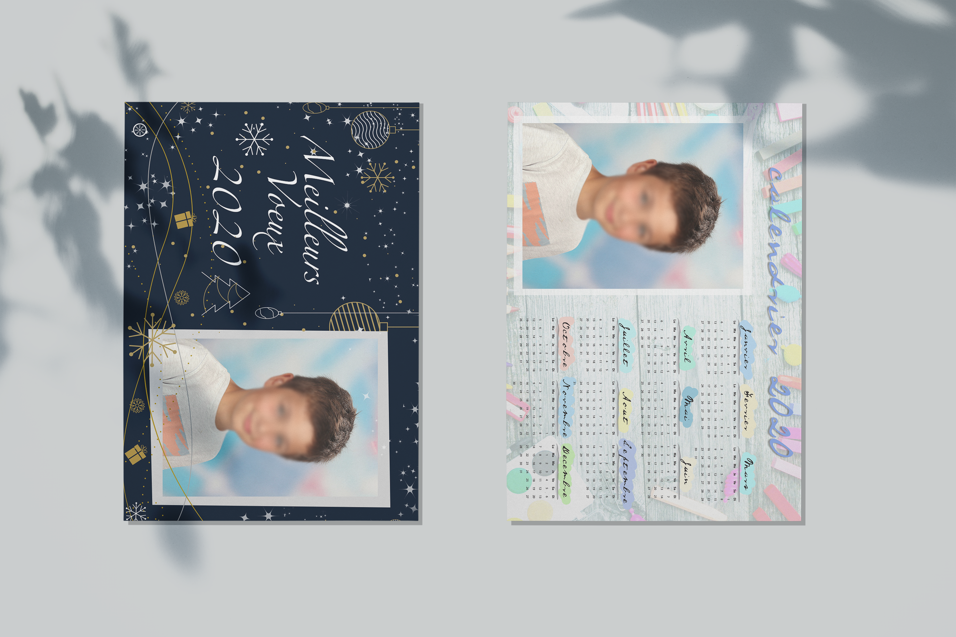 design pour photo scolaire