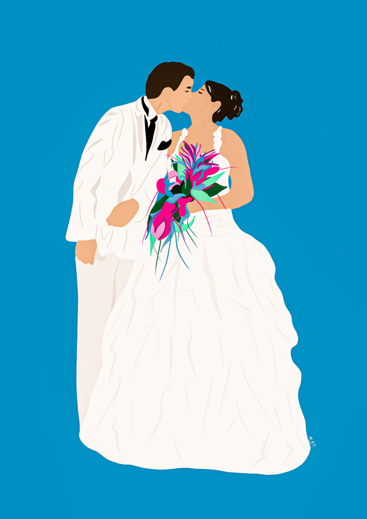 portrait mariage minimaliste